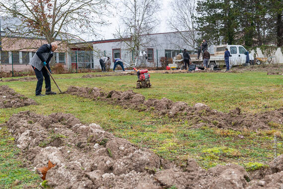 Un jardin partagé au cœur des quartiers à Romilly-sur-Seine