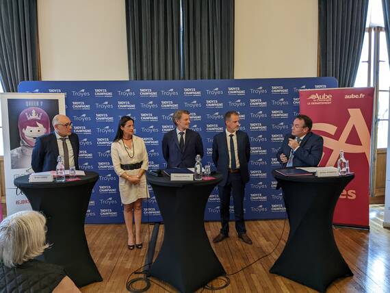 Signature de la convention