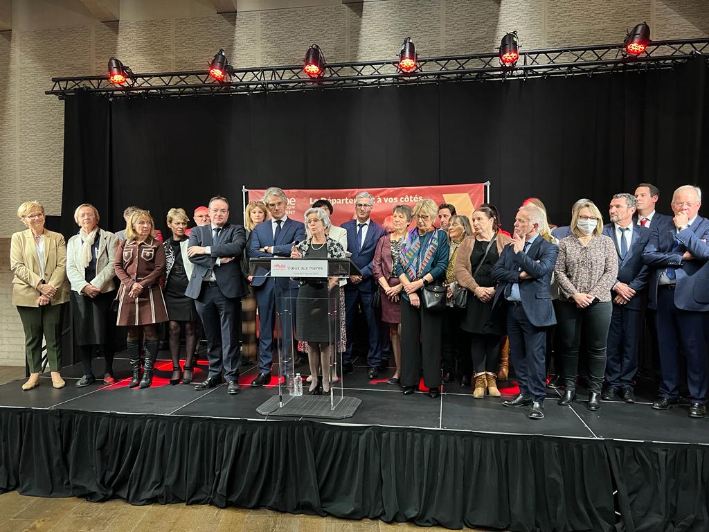 Cérémonie des vœux aux maires de l'Aube Département de l'Aube