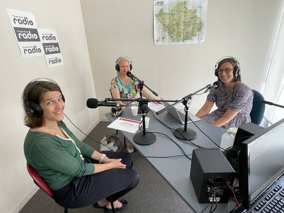 Photo des 3 intervenantes