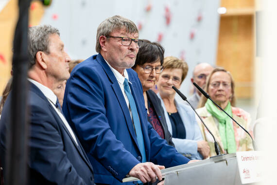 Discours de Philippe Dallemagne, président du Département de l'Aube, lors des voeux 2026