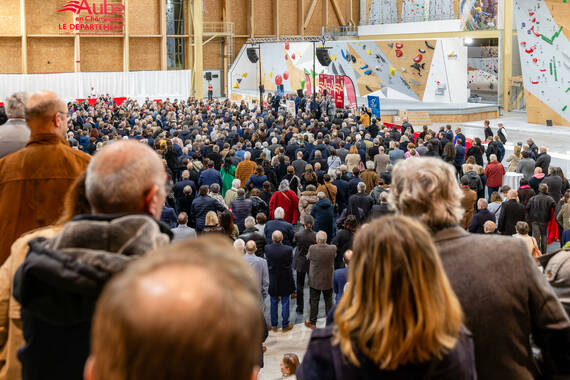 Discours de Philippe Dallemagne, président du Département de l'Aube, lors des voeux 2026